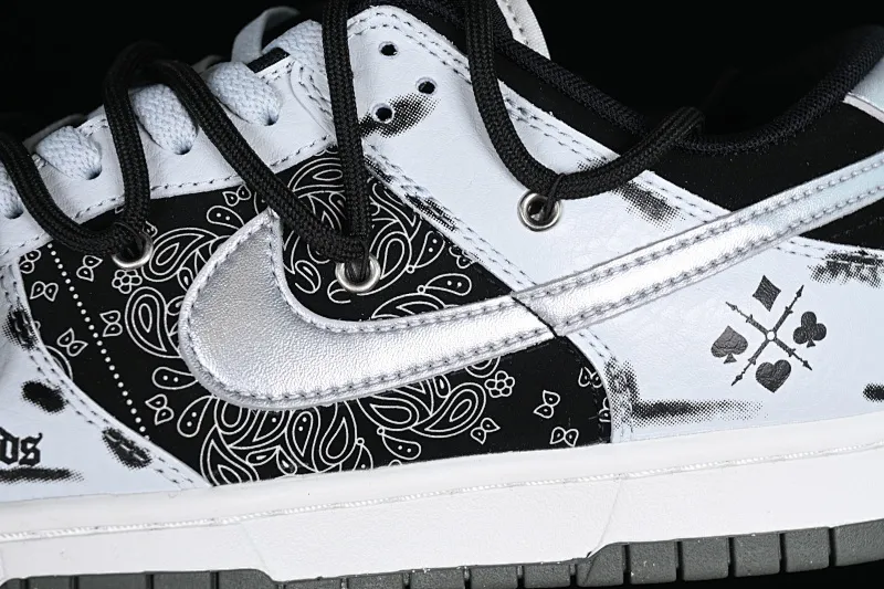 All Categories Nk SB Dunk Series Nk SB Dunk Low Low-top sneakers Nk Dunk Low Sanci Lab Dark Poker Old Dirty Shoes Premium Gray Cashew Pattern SB Strap Low-top Casual Shoes DM0108-001